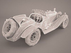 alfa romeo 2300 3D 모델