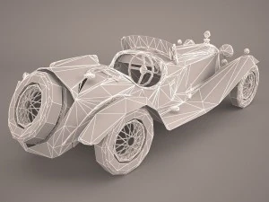 alfa romeo 2300 3D Model