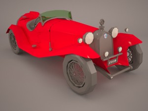 alfa romeo 2300 3D 모델