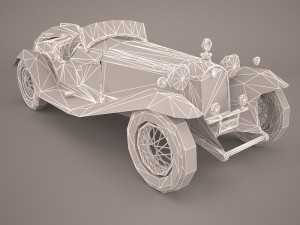 alfa romeo 2300 3D 모델