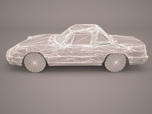 alfa romeo spider 3D 模型