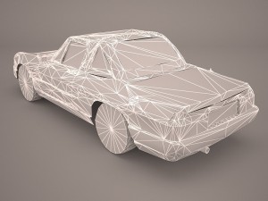 alfa romeo spider 3D 模型