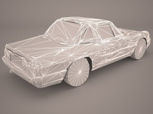 alfa romeo spider 3D 模型