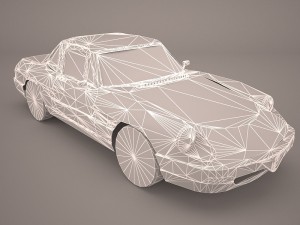 alfa romeo spider 3D 模型