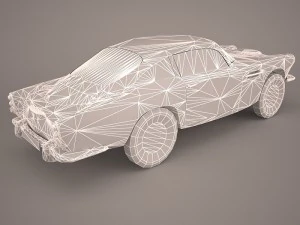 aston martin db5 vantage 1964 3D Model