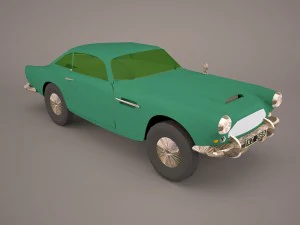aston martin db5 vantage 1964 3D Model