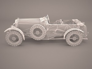 bentley 45 litre blower 1927 3D मॉडल
