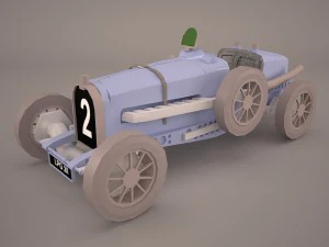 bugatti tipo 35 1925 Modelo 3D