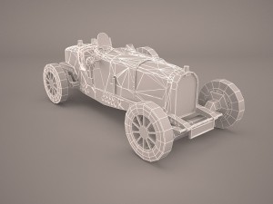 bugatti type 35 1925 3D Model