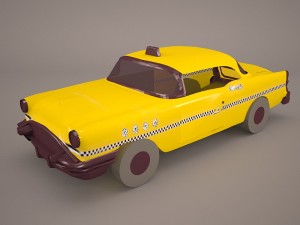 buick roadmaster 1957 3D Model