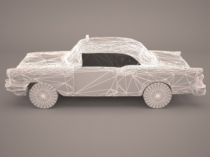 buick roadmaster 1957 3D Модель