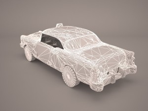 buick roadmaster 1957 3D Модель