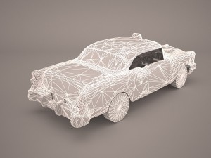 buick roadmaster 1957 3D Модель