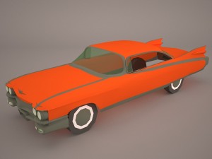 cadillac eldorado biarritz 1959 3D Model