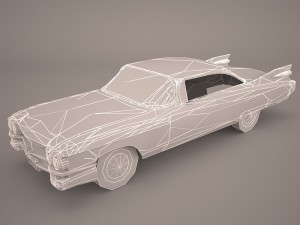 cadillac eldorado biarritz 1959 3D Модель