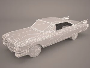cadillac eldorado biarritz 1959 3D Model