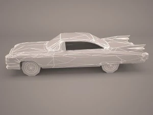 cadillac eldorado biarritz 1959 3D Model
