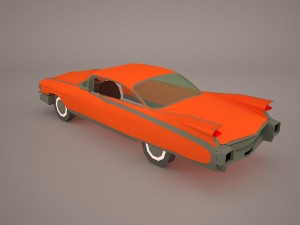 cadillac eldorado biarritz 1959 3D Модель
