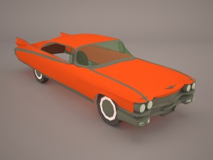 cadillac eldorado biarritz 1959 3D Модель