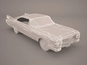 cadillac eldorado biarritz 1959 3D Model