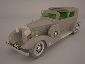 cadillac v16 sixteen 1930 fleetwood imperial 3D Model