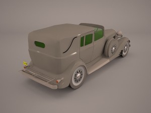 cadillac v16 sixteen 1930 fleetwood imperial 3D Model