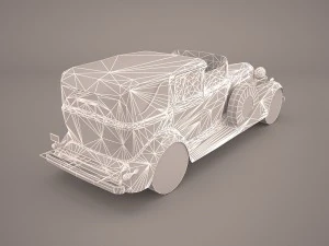 cadillac v16 sixteen 1930 fleetwood imperial 3D Model