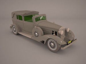 cadillac v16 sixteen 1930 fleetwood imperial 3D Model
