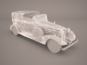 cadillac v16 sixteen 1930 fleetwood imperial 3D Model