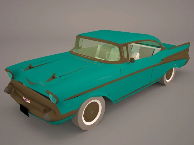 cadillac eldorado biarritz 1959 3D Model .c4d .max .obj .3ds .fbx .stl .blend 