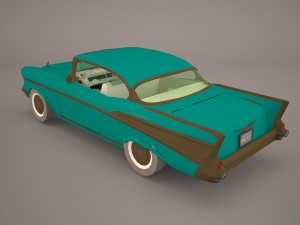 cadillac eldorado biarritz 1959 3D Модель