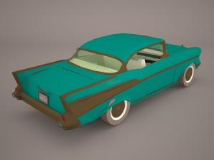 cadillac eldorado biarritz 1959 3D Модель