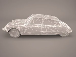 citroen ds 19 break 3D Model