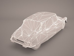 citroen ds 19 break 3D Модель