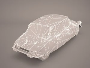 citroen ds 19 break 3D Model