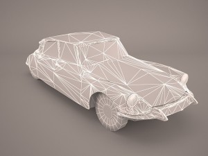 citroen ds 19 break 3D Модель