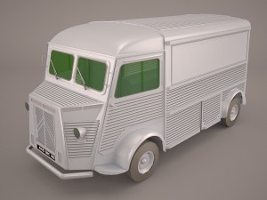 hy food truck 3D Model