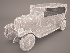 1958 citroen 2cv sahara 4x4 3D 模型