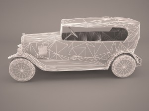 1958 citroen 2cv sahara 4x4 3D 模型