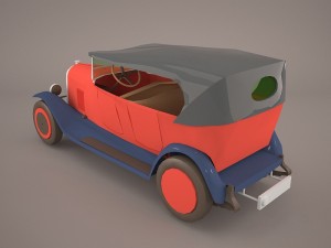 1958 citroen 2cv sahara 4x4 3D 模型