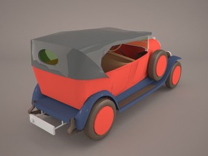 1958 citroen 2cv sahara 4x4 3D 模型