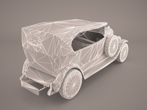1958 citroen 2cv sahara 4x4 3D 模型