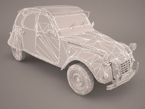 citroen 2cv charleston 3D Model