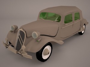 citroen 2cv charleston 3D Model