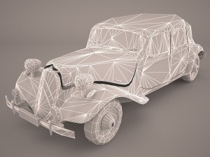 citroen 2cv charleston Modelo 3D