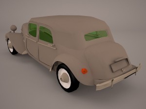 citroen 2cv charleston Modelo 3D