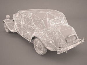 citroen 2cv charleston Modelo 3D