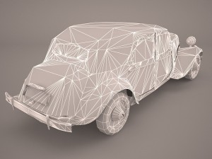 citroen 2cv charleston Modelo 3D