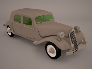 citroen 2cv charleston Modelo 3D
