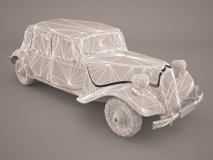 citroen 2cv charleston Modelo 3D